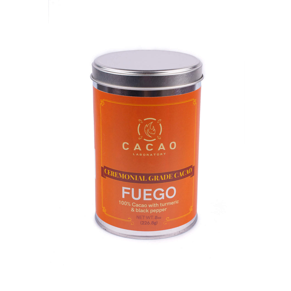 
                  
                    Ceremonial Cacao - Fire Element: Ignite Your Passion with Turmeric and Black Pepper (350 g tin - granulated)
                  
                