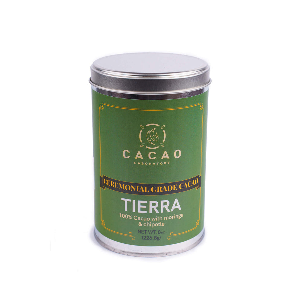
                  
                    Ceremonial Cacao - Earth Element: Nourish Your Roots with Moringa and Chipotle (350 g tin - granulated)
                  
                