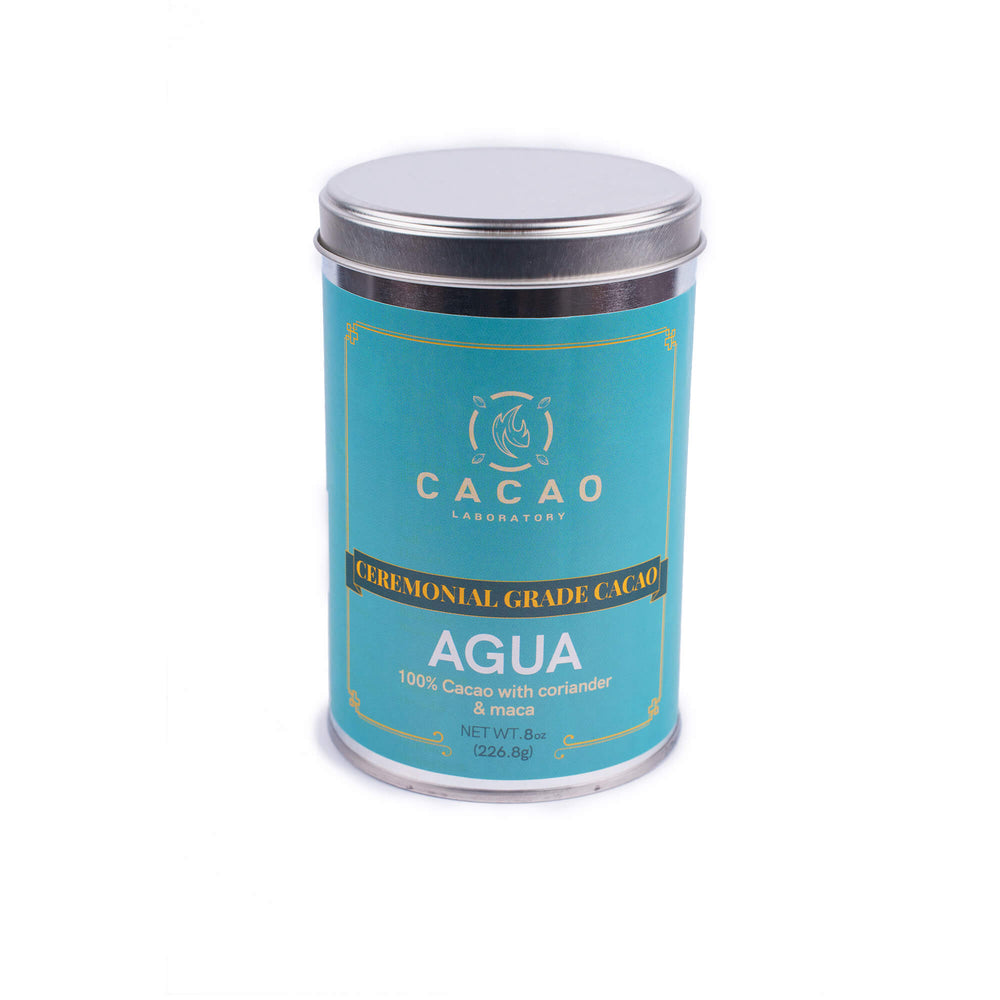 Ceremonial Cacao - Water Element:  Invoke Your Creativity with Coriander and Maca (350 g tin - granulated)
