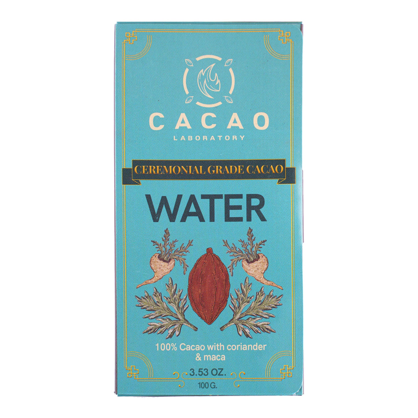 
                  
                    Ceremonial Cacao - Water Element:  Invoke Your Creativity (100 g bar)
                  
                