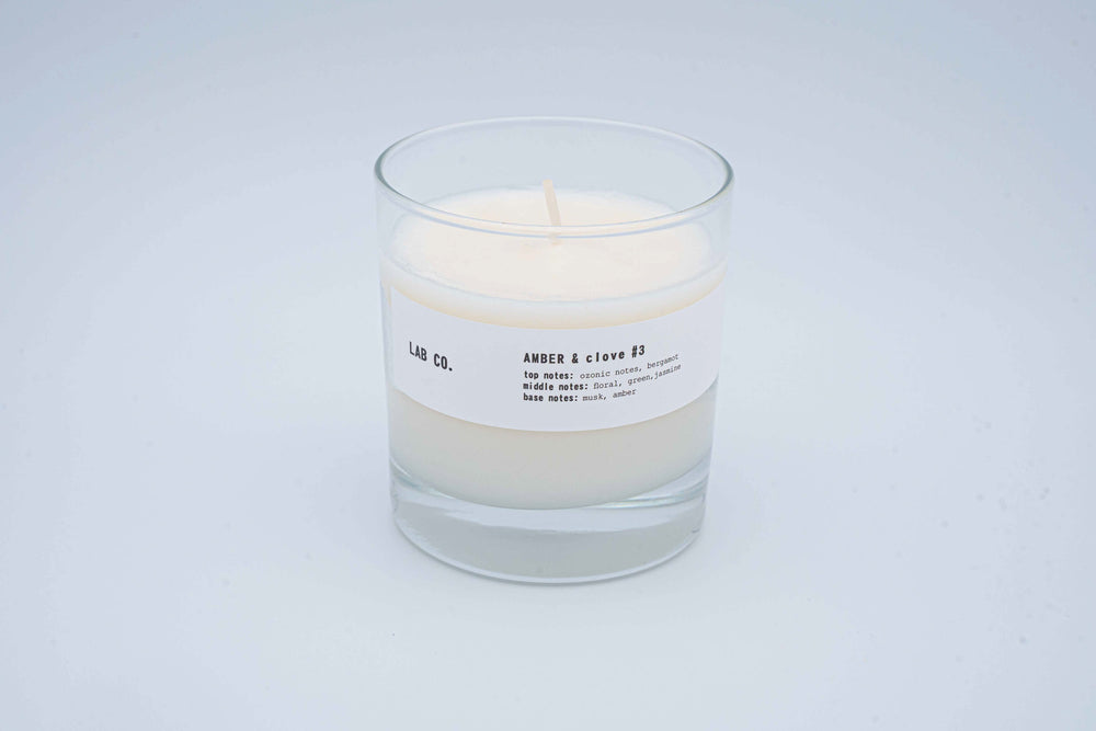 Scented candle for use in cacao cermony